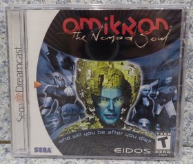 Video Game Sega Dreamcast Omikron The Nomad Soul NEW SEALED Jewel #2