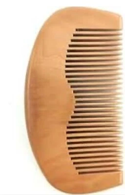 Sikh Kanga Khalsa Kangha Singh Kakar Wooden Beard Mustache Comb 5 K's of Sikhs - Image 1 of 4