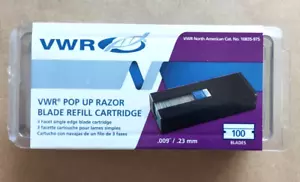 VWR Reloadable Pop Up Razor Blade Dispenser (100 BLADES ARE INCLUDED) - Picture 1 of 4