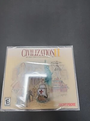 Sealed New CIVILIZATION II MICRO PROSE PC/COMPUTER SOFTWARE DISC 2000 WINDOWS - Image 1 of 2