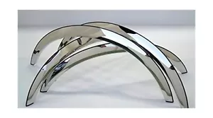 482003 -Fender Trim Compatible With Lincoln Town Car (1/2 Arch) Mirror Polish... - Picture 1 of 4