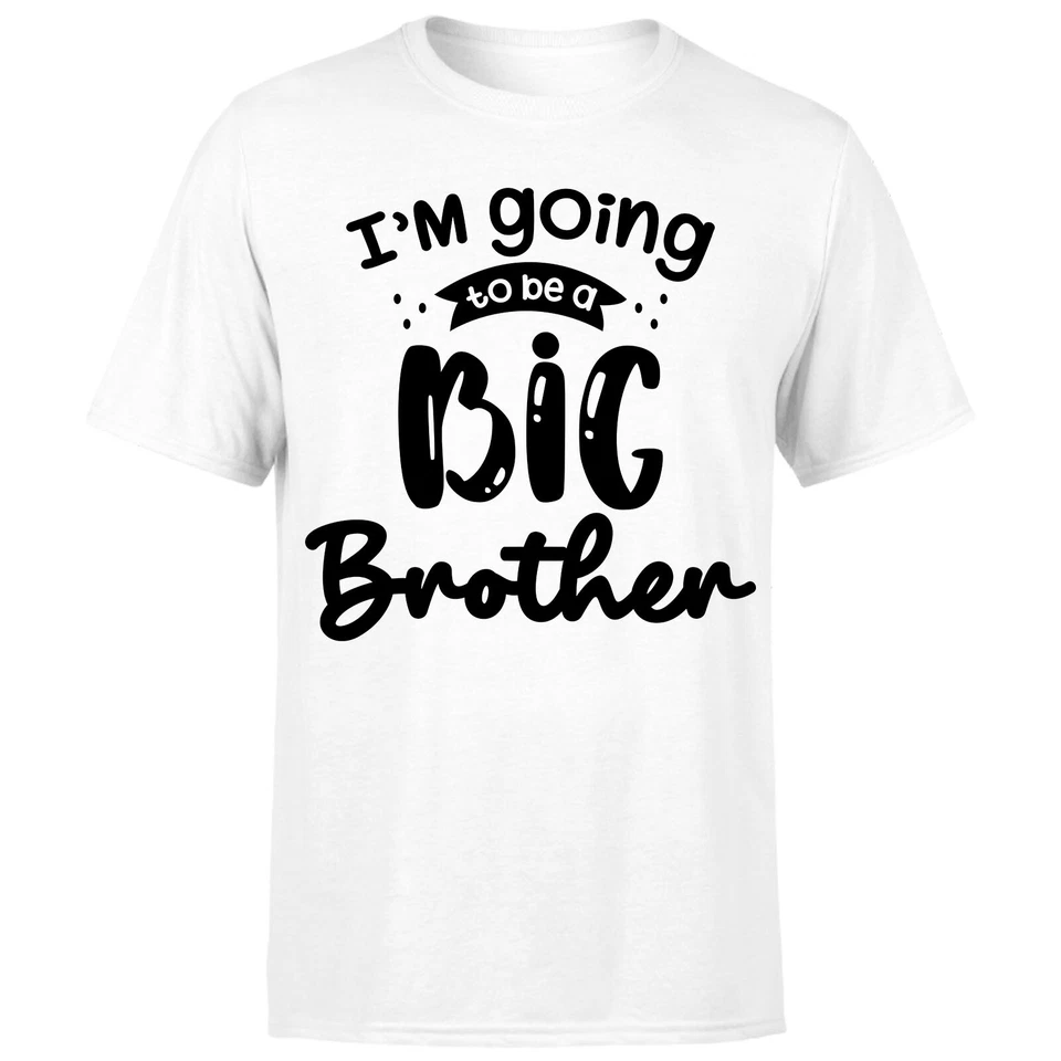 I'm going to be a Big BROTHER Sister Pregnancy announcement Tshirt Gift #Or#P1#A - Image 1 of 1
