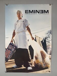 Eminem Poster Interscope Records Original Promo The Marshall Mathers Album 2000