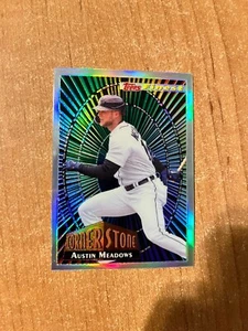2022 Topps Finest - Austin Meadows - 1994 Cornerstones Insert TIGERS - Picture 1 of 2