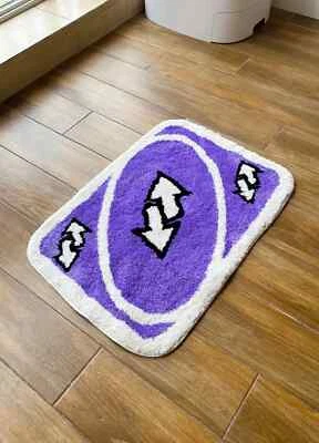 Purple Reverse Card - Non-slip Floor Mats  - Fluffy Runner Rug for all Rooms - Image 1 of 4