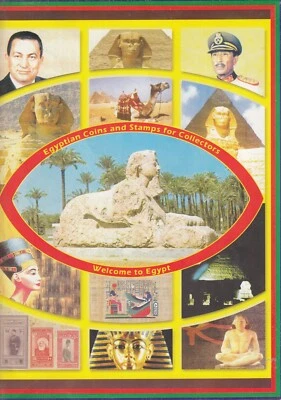 Egipto, 40 monedas en álbum en carpeta transparente, BIENVENIDO A EGIPTO recuerdo, en muy buen estado Foto 1 de 4