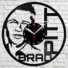 Brad Pitt Vinyl Record Wall Clock Home Fan Art Decor 12" 30cm 4278