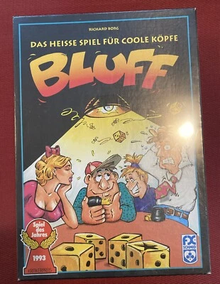 BLUFF - Das heisse Spiel für coole Köpfe - Würfelspiel - FX Schmid © 1993 Top Zu - Bild 1 von 2