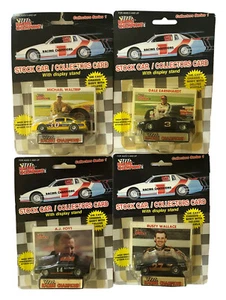 Vtg Wallace, Earnhardt, Waltrip, Foyt Collectors Die Cast Stock Car Lot Of 4 - Picture 1 of 7