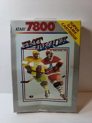 Atari 7800 Hat Trick 1987 Hockey Game Factory Sealed Brand New - Image 1 of 4