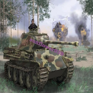 DRAGON 6841 1/35 Befehls Panther Ausf.G w/Track/ Gun Barrel/Vision Devices - Picture 1 of 3