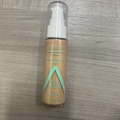 Almay Maquillaje Tez Transparente Ácido Salicílico Acné 710 Bronceado Natural Foto 1 de 2