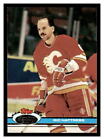 1991 Stadium Club #217 Ric Nattress - Calgary Flames