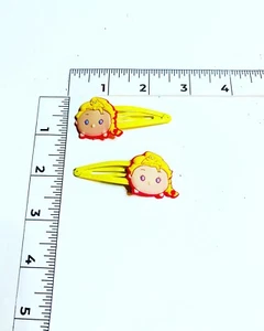 Handmade Hair Bows - Disney - Frozen - Hair Clips #8 Elsa - Picture 1 of 1