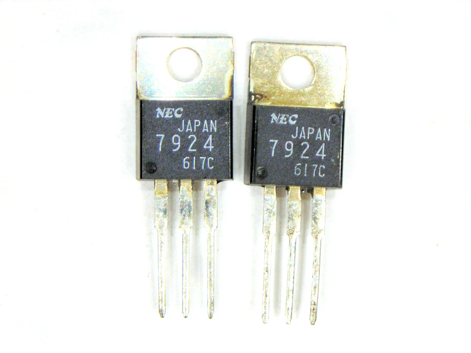 UPC7924  "Original" NEC 24V Negative Voltage Regualtor TO-220   2 pcs - Image 1 of 1