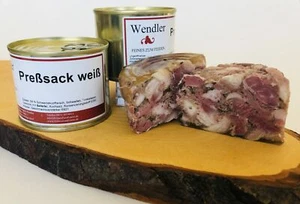 (52,58 EUR/kg) Preßsack weiß hausgemacht in der Dose (190gr) - Bild 1 von 4