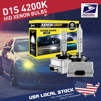 Juego de 2 bombillas de xenón HID D1s 4200k para Mercedes-Benz S450 S400 Foto 1 de 4