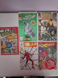 Comic Book LOT 4 Marvel Spiderman 100 Generation X-Men 1 Solar 7 XForce 1 + Card - Picture 1 of 2