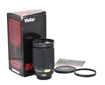 Vivitar 28-200mm 1:3.5-5.3mm Macro 1:4 Lens / Nikon AiS Mount - Image 1 of 4