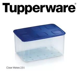* TUPPERWARE Contenitore frigorifero Clear Mate - 2,5 L - NUOVO - Foto 1 di 11