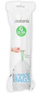Totalmente Nuevas Bolsas de Basura Brabantia Ajuste Perfecto *VARIOS TAMAÑOS*  - Imagen 1 de 5