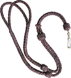 RAW HYD Leather Dog Whistle Lanyard - Adjustable Dog Whistle Training Lanyard - - Picture 1 of 12