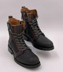 Designer Leather Boots - - Handmade by Cuadra Boots (3V05TI) - Picture 1 of 8