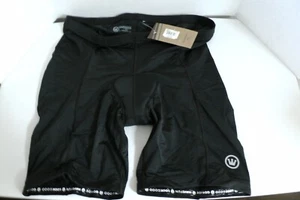 CANARI Velo II Padded Cycling Shorts Men Black Nylon/Spandex XXL #1003 NWT E1 - Picture 1 of 8