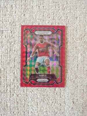 2023-24 Prizm Premier League Red Prizm Danilo #240 Red Mosiac - Image 1 of 2