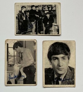 A&BC - THE BEATLES - 1964 (1st Series B&W ) - 3 Gum Cards - No's 2, 31, 32