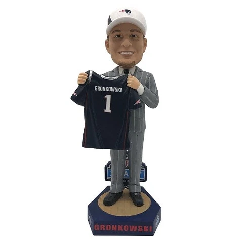 Rob Gronkowski New England Patriots Wildcats 2010 Draft Day Bobblehead NFL Cover