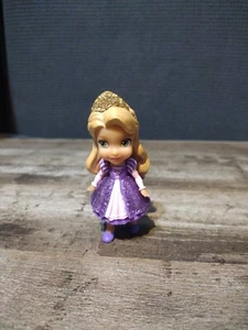 Disney Princess Poseable MINI RAPUNZEL Doll Toddler 3.5"  JAKKS - Picture 1 of 2