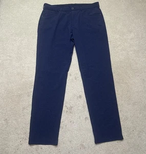 Neu ohne Etikett Tommy Bahama Herrenhose 35 x 32 blau Stretch Performance - Bild 1 von 11