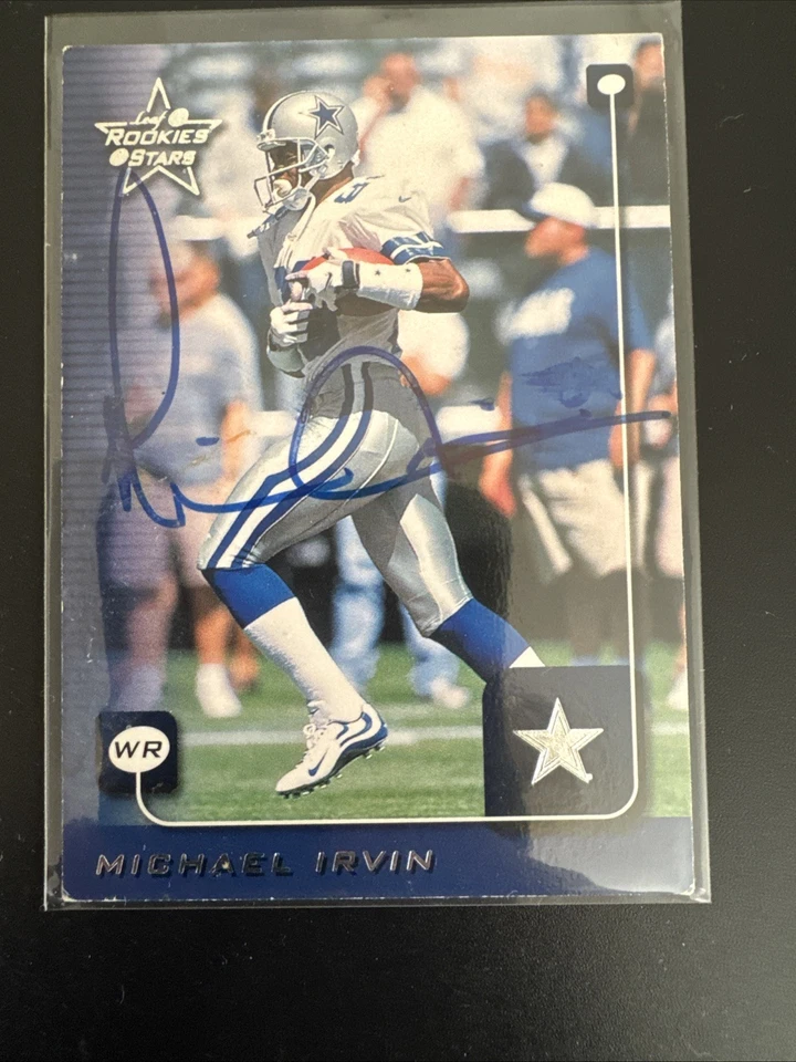 Micheal Irvin #53 On Card Auto  - Image 1 of 4