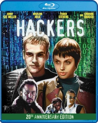 Hackers (Blu-ray) Jonny Lee Miller Angelina Jolie Fisher Stevens (US IMPORT) - Image 1 of 2