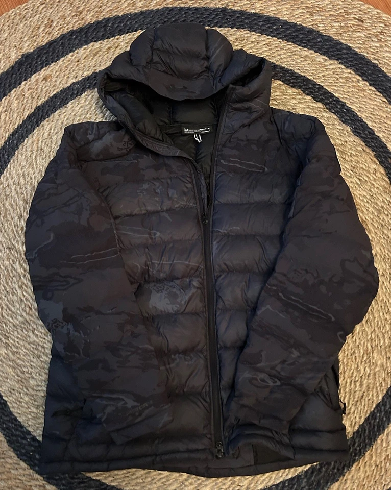 Under Armour Black Camo Ridge Reaper Apline Down Hunting Jacket-M - Image 1 of 1