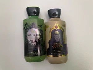 DISNEY Villains Collection Maleficent & Evil & Shower Gel Wash Bath - New - Picture 1 of 2