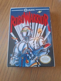 ROBO WARRIOR Jaleco NES Nintendo 1988 CIB completo di scatola molto bello!