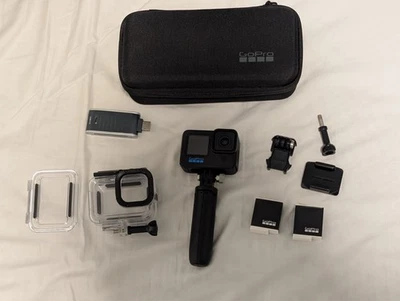 GoPro HERO11 Black Bundle with Accessories, Case, Storage, and Batteries Used - Image 1 of 4