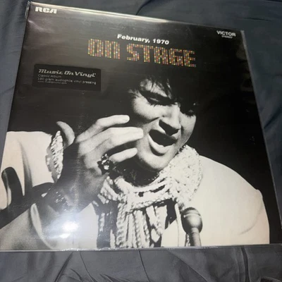 Elvis Presley – "On Stage (February, 1970)"  2021 RE - 180g LP - NEW / SEALED - Image 1 of 2