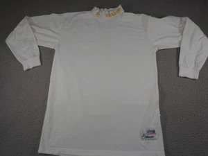 Vintage Pittsburgh Steelers Shirt Mens Large NFL Football Mock Neck Thermal 90s - Picture 1 of 10