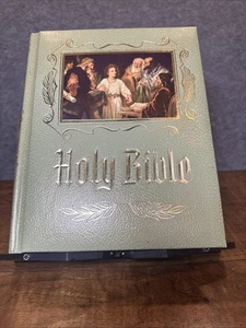 VTG Holy Bible King  James Version Old & New Testament Red Letter Edition 1971 - Picture 1 of 24