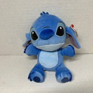 Disney TY Beanie Babies Stitch Plush 8” - Picture 1 of 7