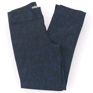ERICA TAYLOR Pull-On-Hose mit Sternendruck gerades Bein schwarz blau kleine Nahtfixierung - Bild 1 von 9