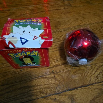 Tarjeta coleccionable Pokémon Togepi Burger King chapada en oro 23k 1999 caja usada Foto 1 de 3