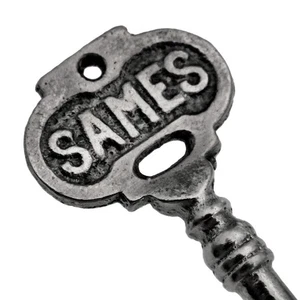 William SAMES of Birmingham Piano Lock Key 2⅛" - Antique Key - ref.k447 - Picture 1 of 4