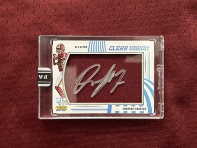 2019 Panini Dwayne Haskins Clear Acetate Rookie Auto Sealed 1/10 - Image 1 of 2