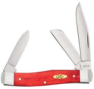 Coltello tascabile Case XX Knives Medium Stockman liscio osso rosso scuro 10762 inox - Foto 1 di 3