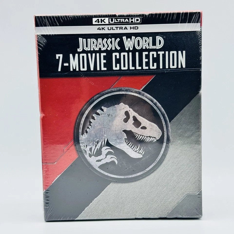 Jurassic World: 7-Movie Collection - 4K Ultra HD - Bilingual - Ships in Box - Imagem 1 de 4