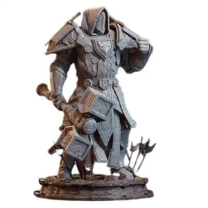 Kit Modelo Impresión 3D 1/24 75mm Guerrero Paladín Warcraft Sin Pintar - Imagen 1 de 3